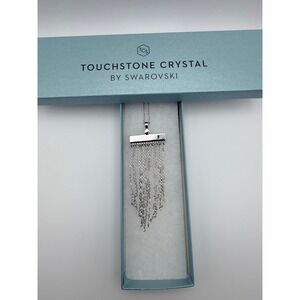 Touchstone Crystal by Swarovski‎ On the Fringe Pendant Necklace